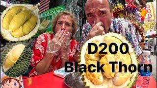 Durian Black Thorn Local food 🇲🇾 Malaysia Kuala Lumpur
