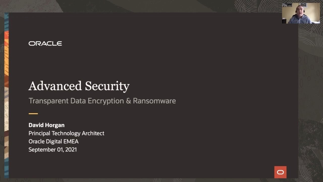 Advanced security workshop 1—secure data at rest with TDE