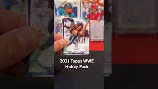 Rate this 2021 Topps WWE Wrestling Hobby Pack 11 of 24 #shorts #thehobby #wwe #wrestling screenshot 4