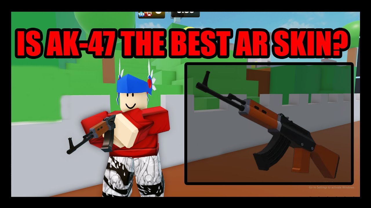 Is AK-47 The BEST Skin For AR In Rivals? - YouTube