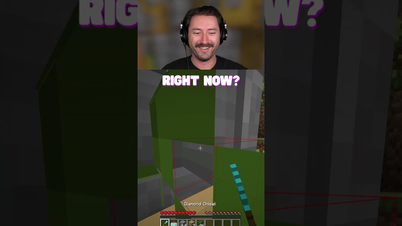 minecraft but 10x SMALLER.. 😂