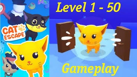 Cat Escape Level 1 - 50 Gameplay Walkthrough
