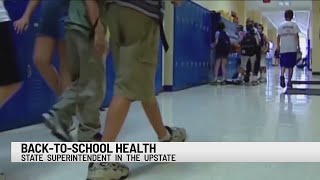 Information State Superintendent urges wearing masks News