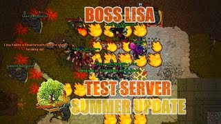 Boss Lisa (fail) - Test Server Summer Update 2014 - Tibia