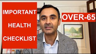 Famous FOR ANYONE OVER-65: Your 10-point HEALTH CHECKLIST Profile