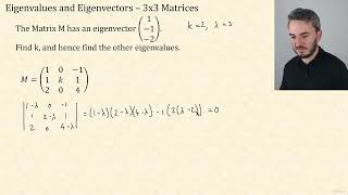 5   Finding Eigenvalues and Eigenvectors 3x3 Matrices Part 2