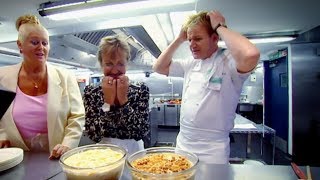 Гордон Рамзи соревнуется с дамами - чей трайфл лучше? Гордон Рамзи соревнуется с дамами - чей трайфл лучше?