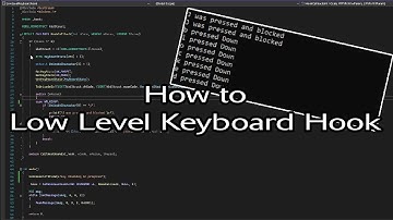 (C++) How to listen or block key inputs (low level keyboard hook)