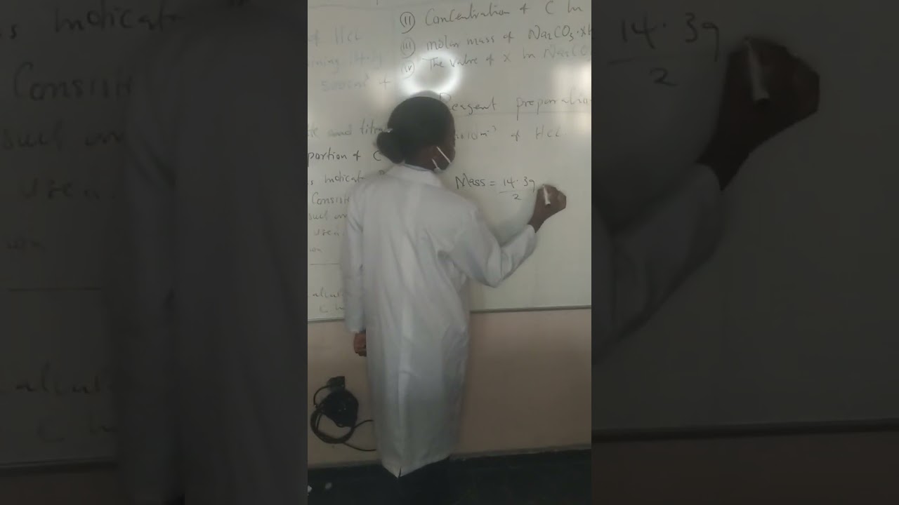 this is a quantitative analysis carried out using methyl orange as the indicator.