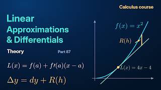 Linear Approximations and Differentials | Calculus Course: Theory Part 87