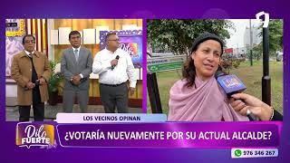 Reelección de alcaldes y gobernadores regionales: ¿Votaría usted nuevamente por su burgomaestre?