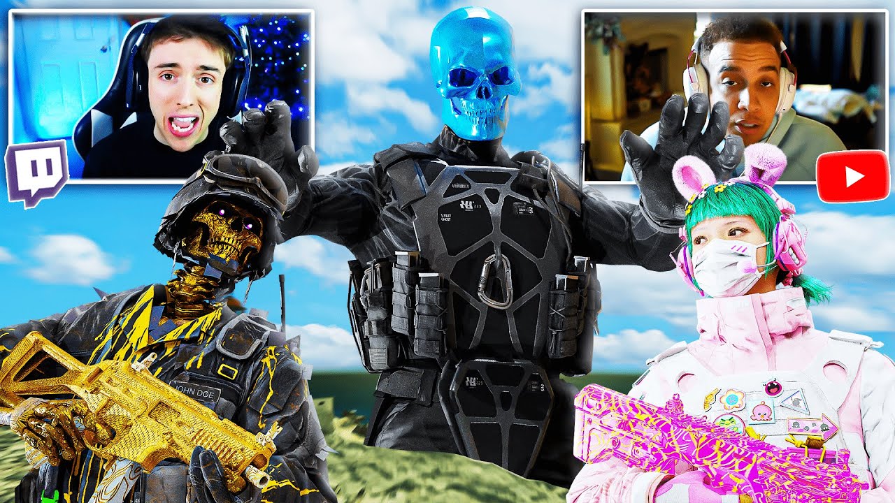 Killing Twitch Streamers on Warzone 3 (Both POVs) #6