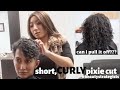 can i pull off a PIXIE cut? - short haircuts for CURLY HAIR