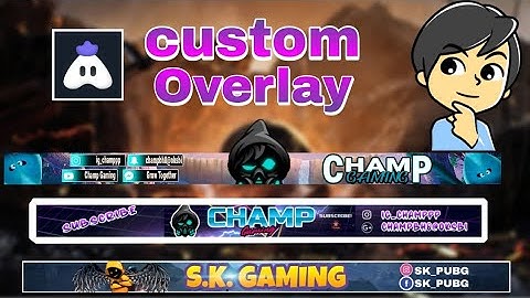 add animated overlay to stream || mobile streaming animated overlay easy trick
