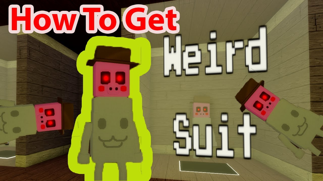 Roblox How To Get Weird Suit Badge Skin Morph In Piggy Rp Wip All Location Youtube - runescape mithril armor i drew in paint myself roblox