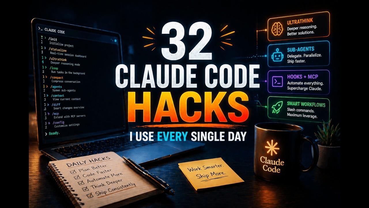 32 trucos de Claude Code que uso todos los días - Video thumbnail
