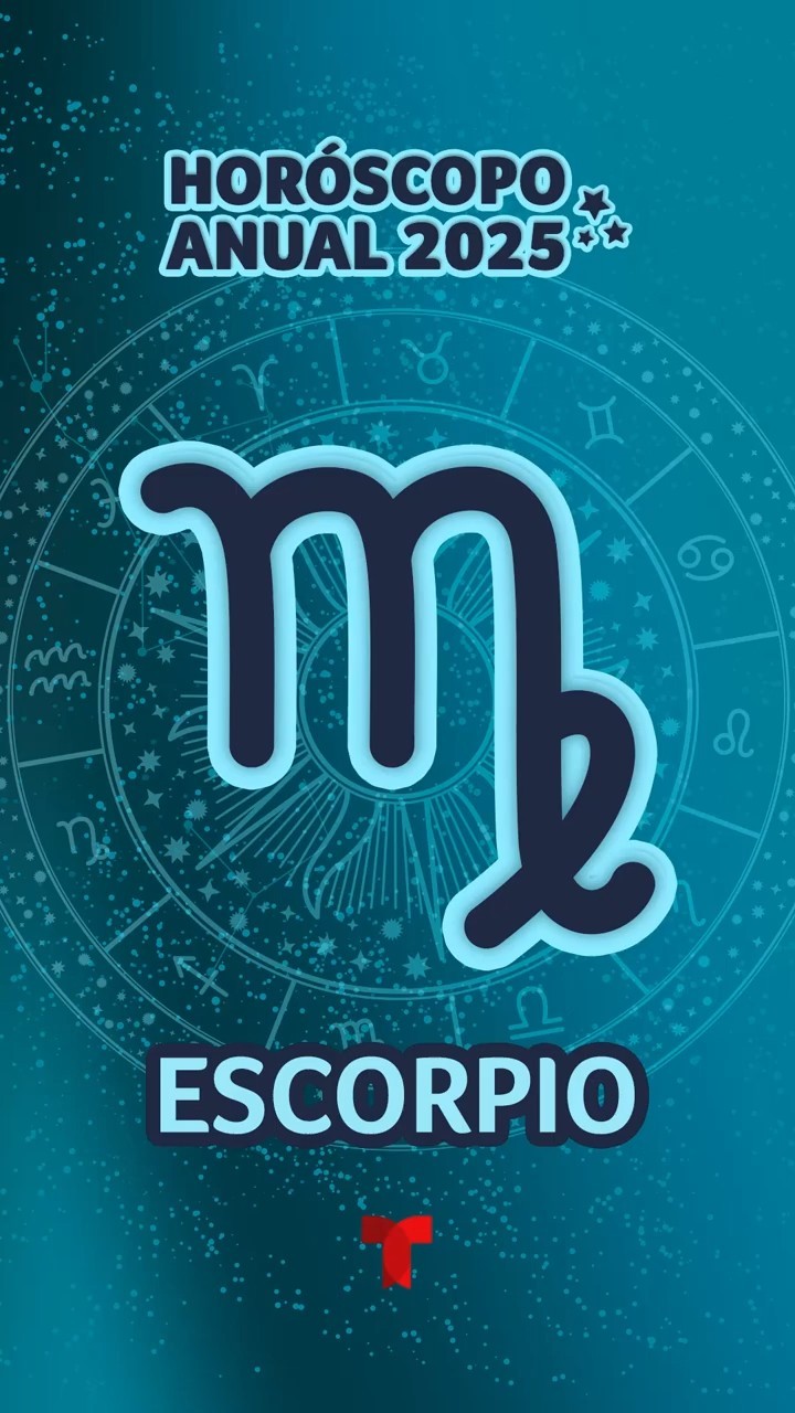 Escorpio: horóscopo Anual 2025