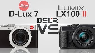 Verlammen Informeer hangen Lecia D-Lux 7 vs Panasonic Lumix Lx100 II - YouTube