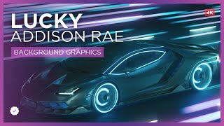 Addison Rae — Lucky [Live Revamp] (4K Led Screen Background Graphics)