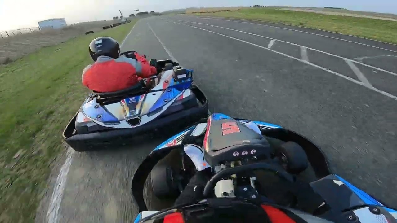 La folle remontée en mode tondeuse - KART 390 - Karting Haute Picardie - ARVILLERS - 05/03/20222