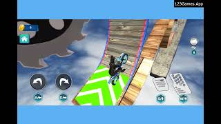 Bike Stunt Racing Legend Gameplay & Walkthrough | Free at 123Games.App screenshot 5