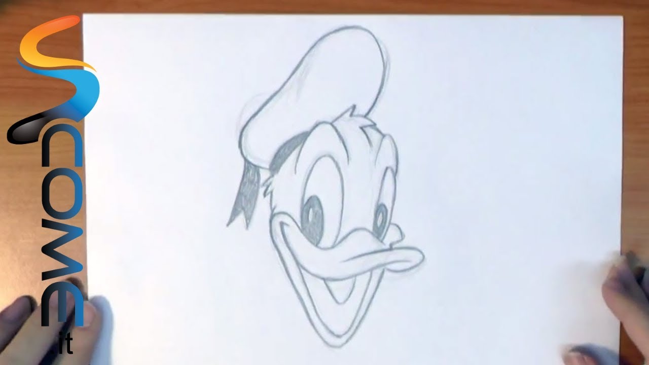 Disegna Paperino (Donald Duck) della Disney! - YouTube