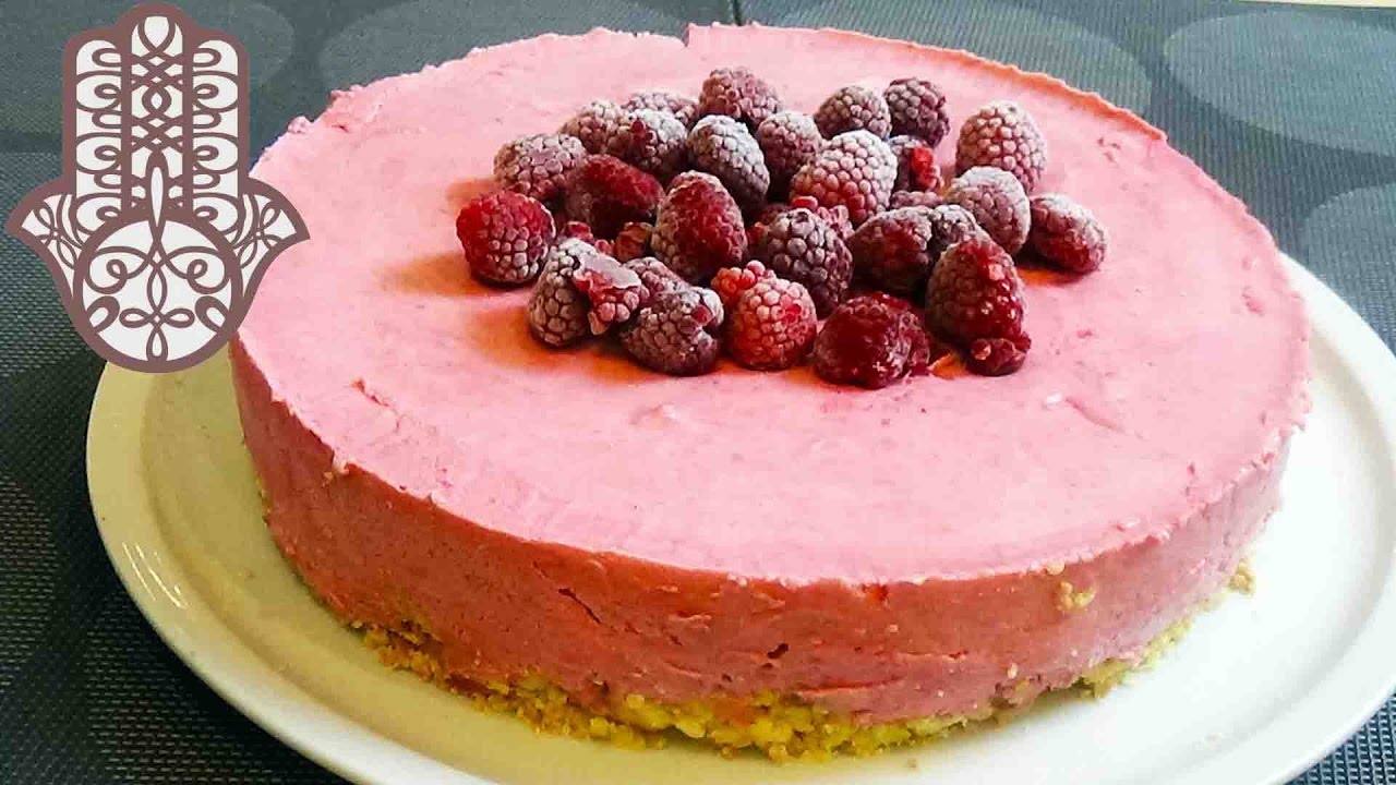 Gateau Aux Framboises Et Au Chocolat Blanc Youtube