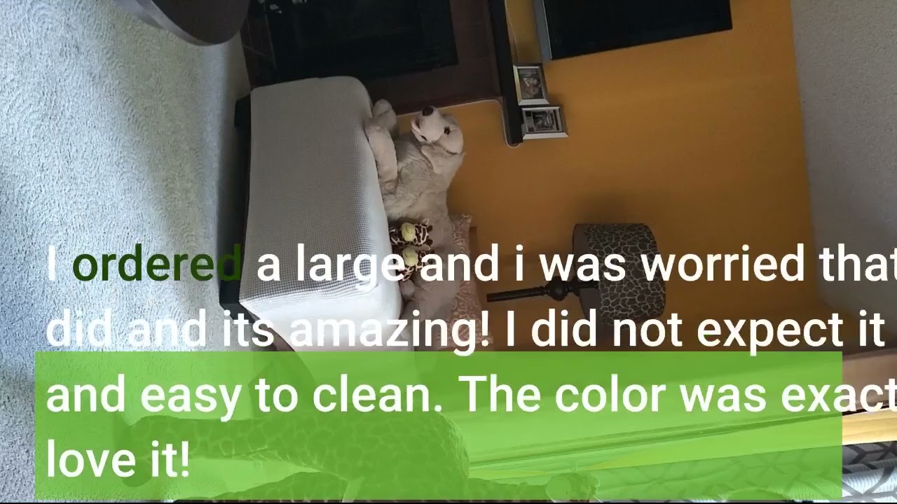 Stretch Jacquard Universal Ottoman Cover, Easy Fitted Oversized Storage Ottoman Covers Slipcover