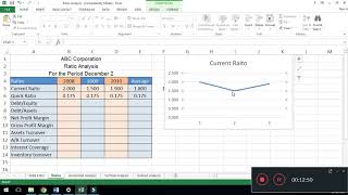 how to use excel for ratio analysis screenshot 4