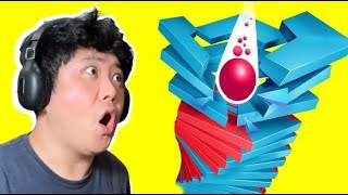 크레이지 그린보이 스택볼 라이브 게임 @crazygreenboy Stack ball gaming live now screenshot 2