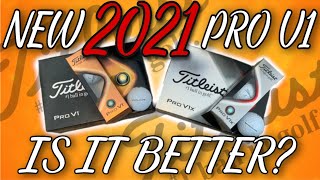 NEW 2021 TITLEIST PRO V1 & PRO V1 X REVIEW Wealth