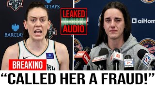 JUST IN: LEAKED AUDIO Reveals BREANNA STEWART’S UNHINGED RANT Against CAITLIN CLARK!
