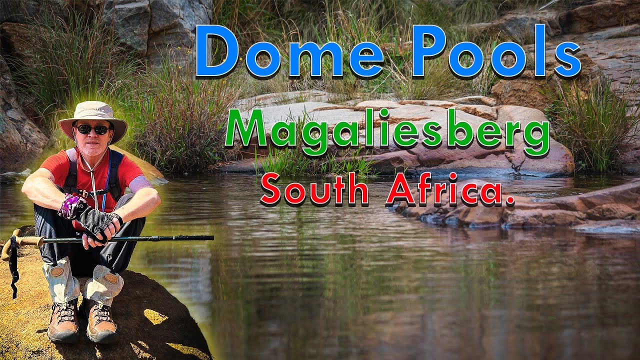 Hiking and Camping at Dome Pools with the MCSA. Magaliesberg, South Africa.