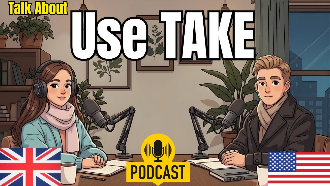Как использовать слово TAKE в повседневных разговорах на английском языке. Практика разговорного ...