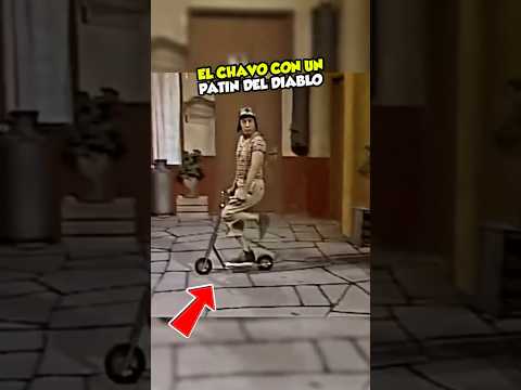 Recuerdas al Chavo del 8 en Patín del Diablo ?? 😱 #Chespirito #chavodel8