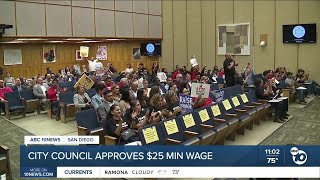 City Council approves phased-in $25/hour minimum wage for hospitality workers