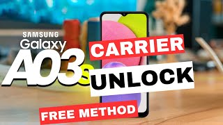 Unlock Samsung A03S T Mobile Unlock