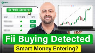 How To Find Smart Money Stocks Using Fii Data Momentum