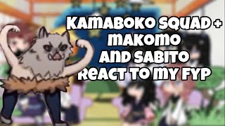 Kamaboko squad + makomo and sabito react to my fyp!! || PUT VIDEO AT 2X SPEED ||