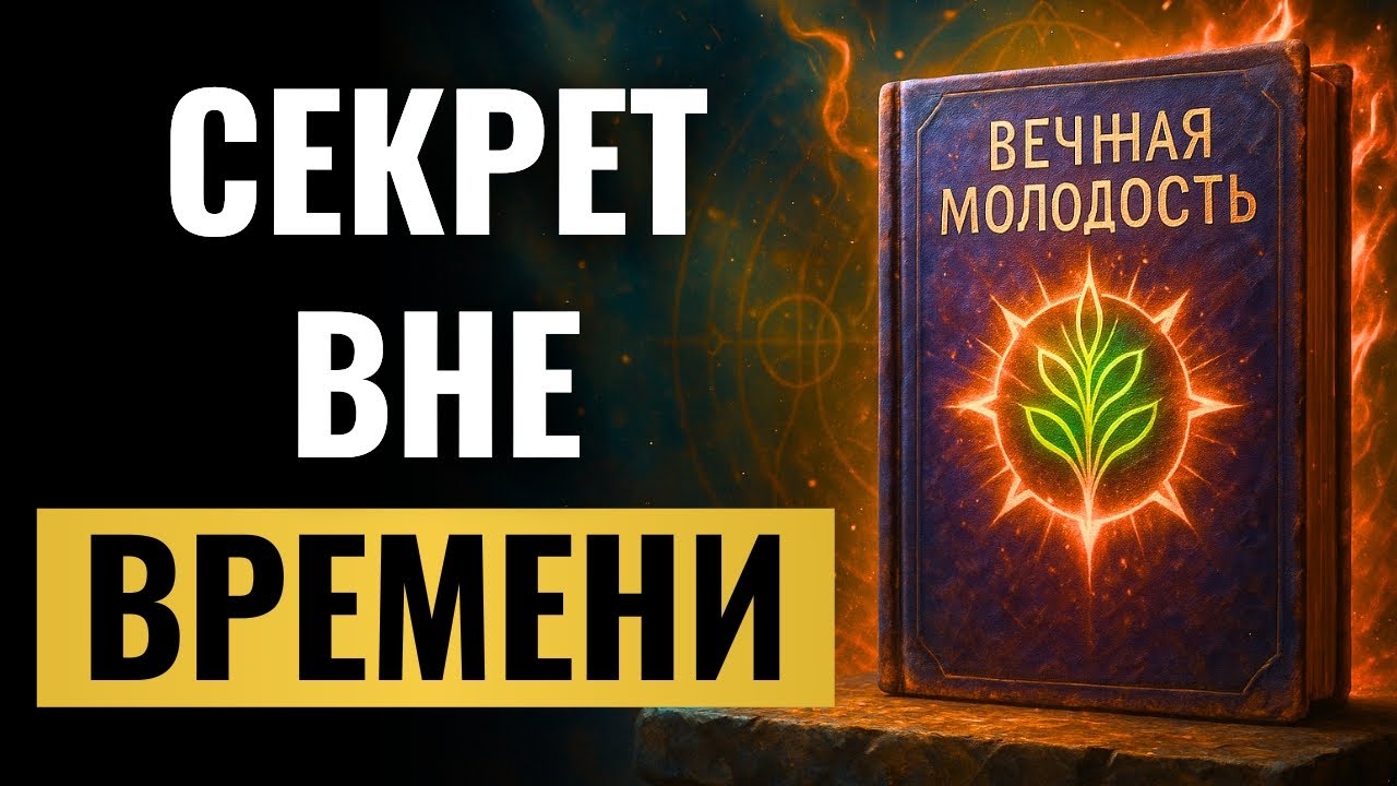 ВЕЧНАЯ МОЛОДОСТЬ: ИСТИНА О МОЛОДОСТИ скрыта в ЭТОЙ ЗАПРЕЩЁННОЙ КНИГЕ | ПОЛНАЯ АУДИОКНИГА