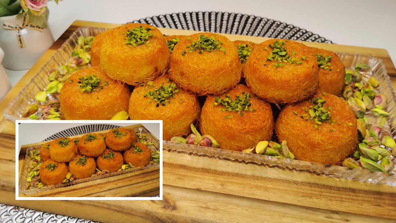 مطبخ اخلاص| كب كيك الكنافة بالقشطة بمذاق لذيذ انصحكم تجربوها 🔥