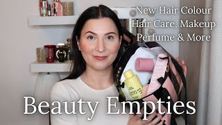 Fall Beauty Empties | New Hair Colour, Hair Care, Makeup, Perfume & More
Hi everyone and sorry about a late update again! I got sick the third time this fall 🤧 Anyways its time for a beauty empties video!
00:00 Intro
01:05 New Hair Colour
03:06 Hair Care
06:49 Skin Care
07:59 Makeup
10:52 Nail Polish
12:03 Perfume
16:17 Outro
Empties & Declutters Playlist
https://www.youtube.com/playlist?list=PLVunDNmYdwmOG4jcKJwcfvwGVJo_zeR-O
PRODUCTS FINISHED
Palette Intensive Toning Color Cream, 6-5 Chestnut Blonde
Monday Volume Shampoo
Four Reasons Deep Cleanse Shampoo
By Veira Repair Conditioner
Schwarzkopf Gliss Ultimate Oil Elixir Serum
Batiste Dry Shampoo Original
Pure & Care Vitamin C Serum
Bybi Protein Night Cream
Real Techniques Miracle Sponge
Anastasia Beverly Hills Magic Touch Concealer
Essence Baby Got Glow Liquid Highlighter, Sassy In Silk
Catrice ICONails Gel Lacquer, Red Midnight Mystery
Mancera Amore Caffé Sample
Lattafa Nebras Sample
WHAT IM WEARING
Top: H&M
Eyeshadow: Huda Beauty Toffee Brown Obsession (just a light cream to set the primer)
Blush: Charlotte TIlbury Nudegasm Palette Blush
Highlighter: Essence Make Me Glow Highlighter
Lips: Fenty Beauty Gloss Bomb, Fenty Glow
Nails: Catrice Brown Collection Nail Polish, Unmistakable Style
Perfume: Theodoros Kalotinis Coffee Addict
FIND ME HERE
Email: katariinasvanity@outlook.com
Instagram: https://www.instagram.com/katariinasvanity/
Pinterest: https://fi.pinterest.com/katatuulikki/
Fragrantica: https://www.fragrantica.com/member/2062061 Fall Beauty Empties | New Hair Colour, Hair Care, Makeup, Perfume & More