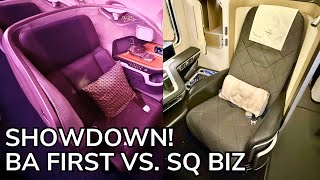 World’s Best Business Class? (BA First vs SQ Business)