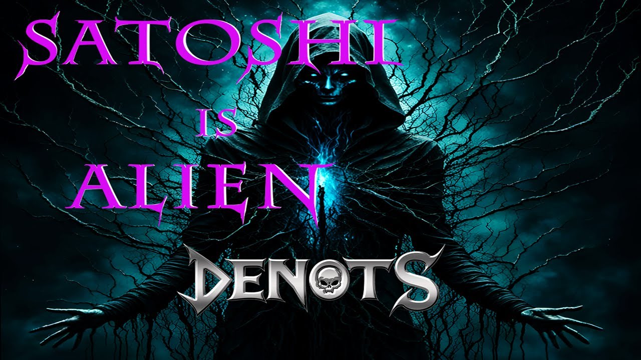 Satoshi is Alien by DENOTS  Metal music Video - 