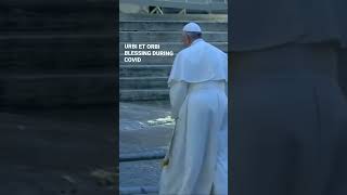 An empty Saint Peter’s Square during Covid-19 #francis #pope #urbietorbi #covid #saintpeters