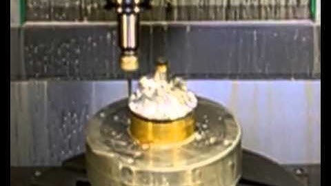 CimatronE Solution for 5-Axis Impeller