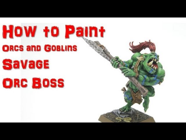 to Paint Savage Big Boss - YouTube