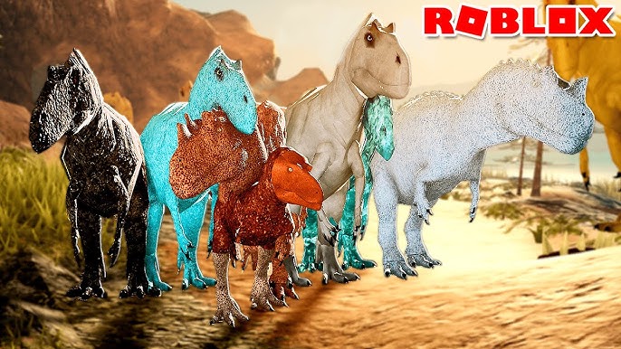 NOVO JOGO de DINOSSAURO ULTRA REALISTA!  ROBLOX Project: Resurrection 