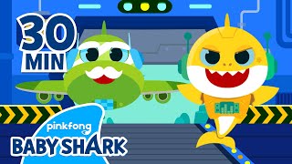 Dance with Robot Baby Shark! | Baby Shark Doo Doo Doo | +Song For Kids | Baby Shark Official