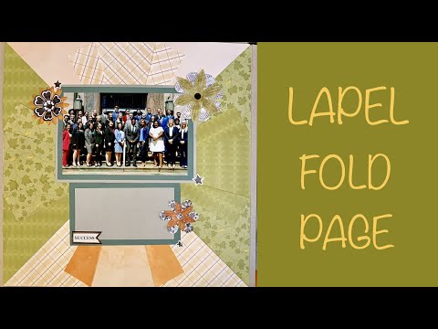 Lapel Fold Page - My Own Folded Page Design